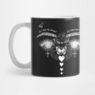 Do I make you nervous y2k style design Mug